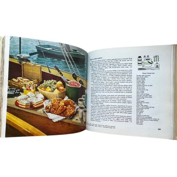 The General Foods Kitchens Cookbook 1959 1st Edition Hardcover By Random House - Picture 9 of 15